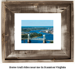 horse trail rides near me in Staunton, Virginia